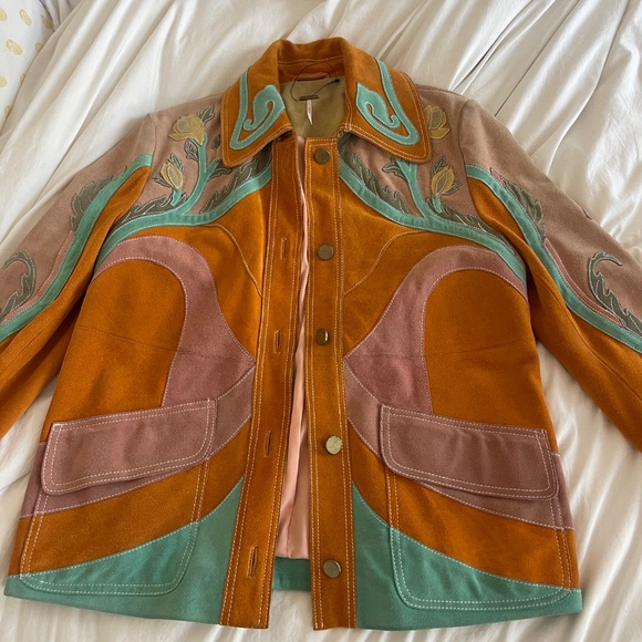 FREE PEOPLE Lotus Love Jacket ~Nouveau Combo - Picture 12 of 12